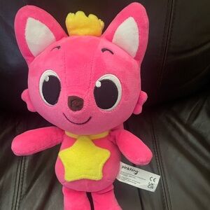 Pinkfong pink fox plush